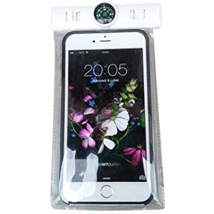 NOVAGO Waterdichte behuizing 5,5 inch voor iPhone 6/7/8, iPhone X, iPhone 678 Plus, S7, S6, P8 Lite 2017 (transparant)