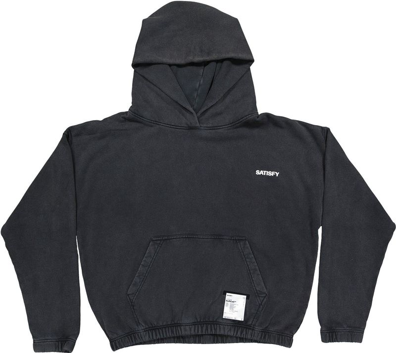 Satisfy - Softcell Hoodie - Zwart - Sweatshirt