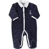 Sophie de giraf - boxpakje - met kraagje - velours - donkerblauw - 3 Maanden - 60cm