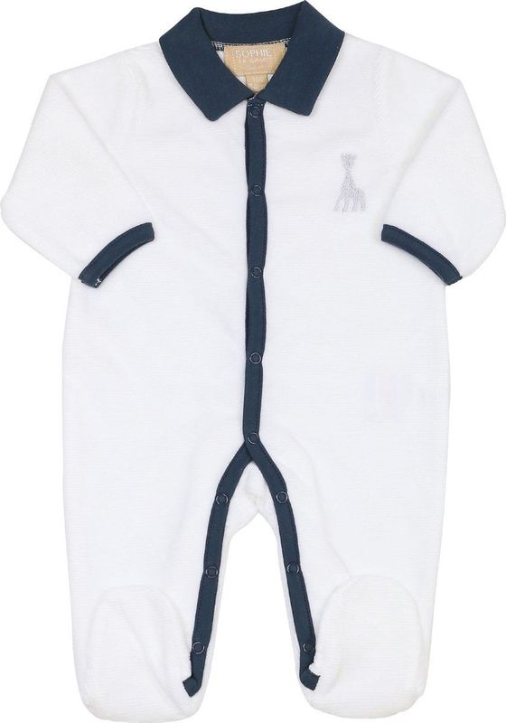 Trois Kilos Sept - Boxpakje - Wit - Fluweel - Lange Mouwen