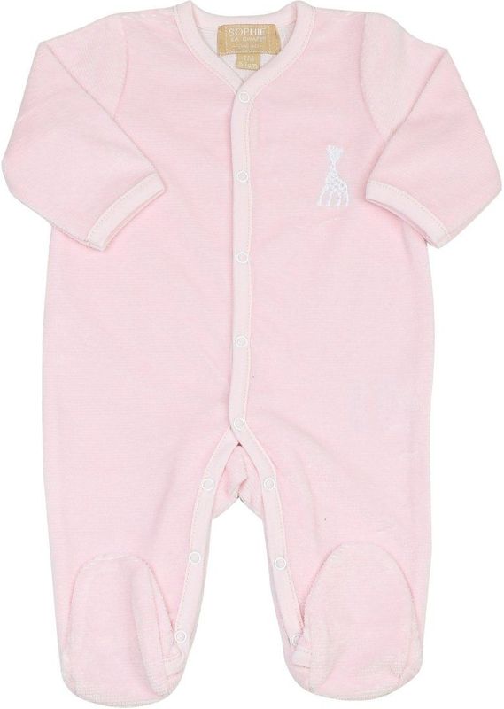 Trois Kilos Sept - Boxpakje - Roze - Fluwelen Jacquard - Lange Mouwen