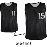 Trainingsbody - Zwart-Wit - Rood-Blauw - 100% Polyester