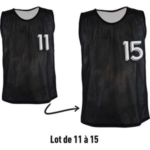 Trainingsbody - Zwart-Wit - Rood-Blauw - 100% Polyester