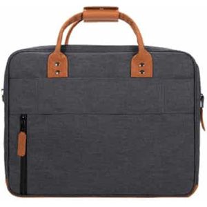 Schoudertas Cabaïa Messenger Londres Black Melanged Medium