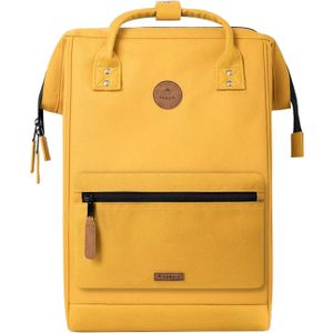 Cabaia laptoprugzak / Rugtas / Schooltas - 15 inch - Adventurer Large - Marrakech - Geel