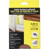 Luance - Tochtstrip - Bruin - Foam - 275 cm