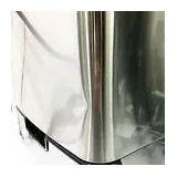 Les Collectors - Afvalemmer - Geborsteld Roestvrij Staal - 69 Liter - 3 Vakken - Automatische Opening