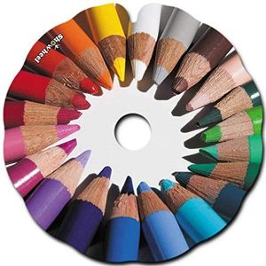 Spoke Guards for Wheelchair (Pair), Fit 53,51 to 54,50 cm Handrim Outer Diameter with Flat Tabs - Crayons