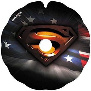 Spoke Guard Pair for Wheelchair, Fit 42,50 to 43,50cm Handrims Outer Diameter with Flat Tabs - Superman étoile