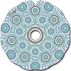 Spoke Guards for Wheelchair (Pair), Fit 44,00 to 45,00 cm Handrim Outer Diameter with Flat Tabs - Mandala 12