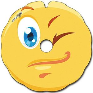 Spoke Guards for Wheelchair (Pair), Fit 44,00 to 45,00 cm Handrim Outer Diameter with Flat Tabs - Emojis Salut toi !