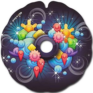 Spoke Guard Pair for Wheelchair, Fit 53,51 to 54,50cm Handrims Outer Diameter with Flat Tabs - Engrenage coloré