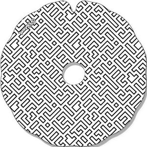 Spoke Guards for Wheelchair (Pair), Fit 49,51 to 50,50 cm Handrim Outer Diameter with Flat Tabs - Labyrinthes