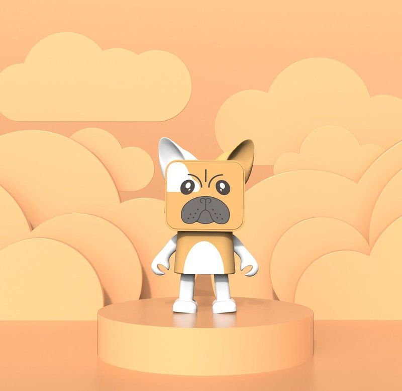 MOB Dancing Animals Bulldog - Bluetooth luidspreker