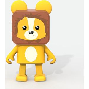 Mobility on Board Dansende Dieren Leeuw Luidspreker (4 h, Oplaadbare batterij), Bluetooth luidspreker, Geel