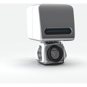 Bluetooth-luidspreker robot, zilverkleurig