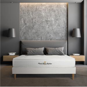 Royal Palace Bedding - Matratze Nottingham 140x210 cm, Memory-Schaum, Härtegrad 4, Höhe : 20 cm, 3 Komfortzonen