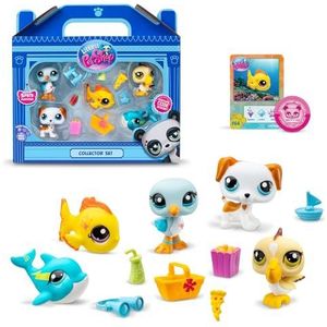 Littlest Pet Shop, Besties Sunshine Besties Sunshine Besties, beweegbare koppen, Gen 7 (huisdieren #61 tot #65), vanaf 4 jaar, meerkleurig