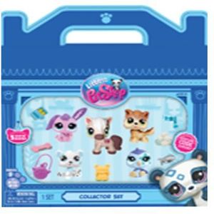 Littlest Pet Shop - Bandai Winter-Besties - Speelgoed - 5 Huisdieren - 7 Accessoires