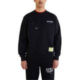 Avnier - Shadow Black V2 - Sweatshirt - Zwart - Crewneck van Nylon