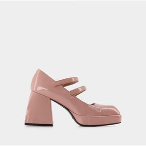 Nodaleto, Dames, Schoenen, Roze, Maat: 40 EU Leer,