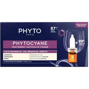 Phyto - Phytocyane - Haargroeimiddel - 12x5ml