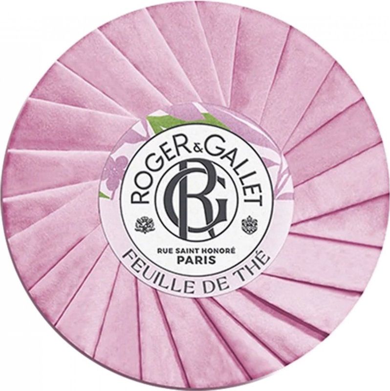 Roger & Gallet - Feuille The - Zeep - 100g - Plantaardige Basis