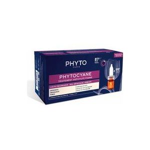 Anti-Hair Loss Ampoulles Phyto Paris Phytocyane Progressive 12 x 5 ml