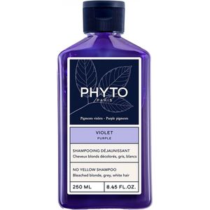 Phyto - Violet No Yellow Shampoo - Toniserende Shampoo - 250 ml - Voor Blond en Highlighted Haar