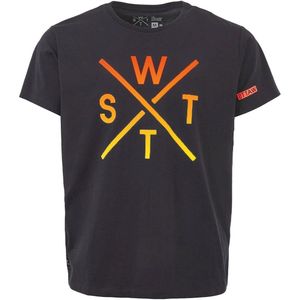 WATTS - WATTS03 - T-shirt - Donkergrijs - Unisex - Organisch Katoen