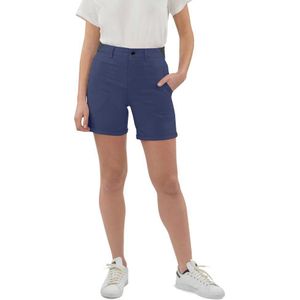 Looking for Wild - Bavella Medieval Blue - Damesshorts - Marine Blauw