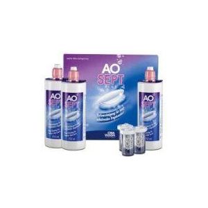 Aosept Plus voor hard en zacht lens type, 3 x 360 ml