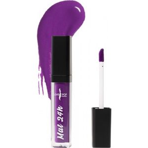 Lovely Pop Cosmetics - Vloeibare Lipstick - Mat - 24H - Purper paars - Nummer 40327