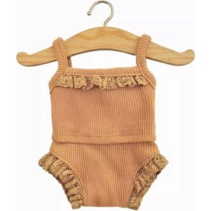 Haakpatroon Poppenkleren - Onesie Eend (43