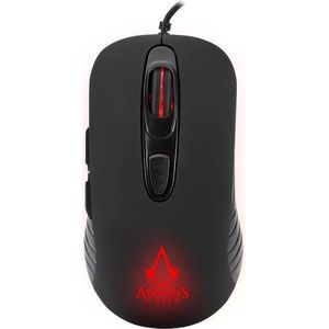 Assassin's Creed - Bedrade Optische Gaming Muis 3600 DPI - Zwart