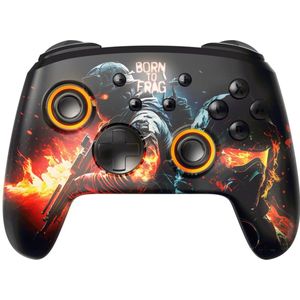 Freaks and Geeks Manette Switch/PC Sans-fil RGB - Born to Frag (PC, DSi XL), Controller