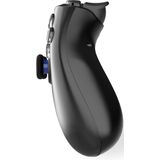 Freaks and Geeks Zwarte Draadloze Controller voor PS4 - Led - 3.5 mm Jack (Compatibel met PS3 - PC - Android)