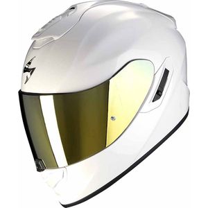 Scorpion Exo 1400 Evo 2 Air Solid Pearl White L - Maat L - Helm