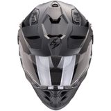 Scorpion ADF-9000 Air Solid, enduro helm, Mat Zwart/Grijs, M