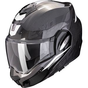 Scorpion - EXO-TECH EVO CARBON ROVER - Motorhelm - Zwart/Wit