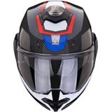 Scorpion - Exo-Tech Evo Carbon Rover - Motorhelm - Black-Red-Blue