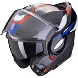 Scorpion - Exo-Tech Evo Carbon Rover - Motorhelm - Black-Red-Blue