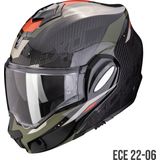 Scorpion - Exo-Tech Evo Carbon - Systeemhelm - Carbon - Lichtgewicht
