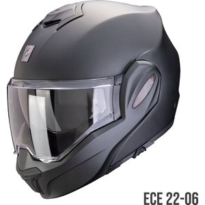 SCORPION - EXO-Tech EVO Pro - Motorhelm - Zwart - Kunststof