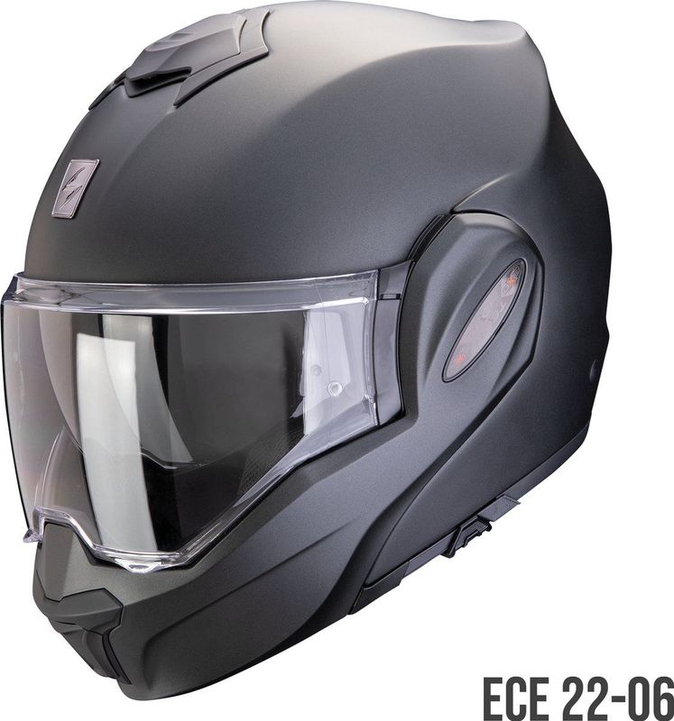 Scorpion - EXO-Tech EVO Pro - Motorhelm - Zwart - Kunststof