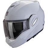 Scorpion Exo-Tech Evo Pro Solid Light Grey Systeemhelm - Maat XS - Helm