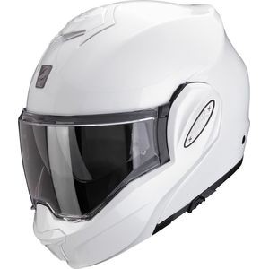 Scorpion - Exo-Tech Evo Pro - Systeemhelm - Pearl Wit - TCT Ultra Vezel