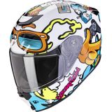 SCORPION - EXO Jnr Air Fun - Integraalhelm - Wit/Blauw - Polycarbonaat