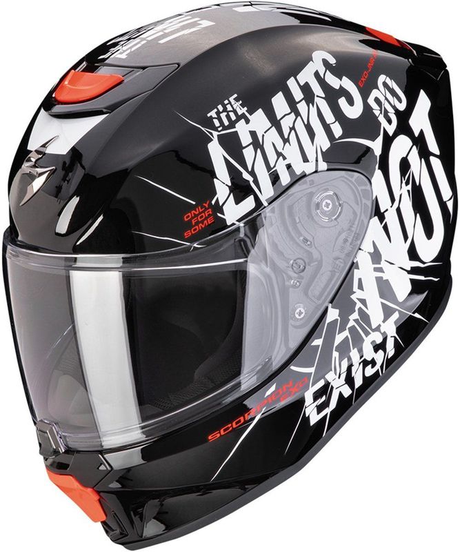 Scorpion - EXO-JNR Boum - Helm - Zwart-Wit - Polycarbonaat