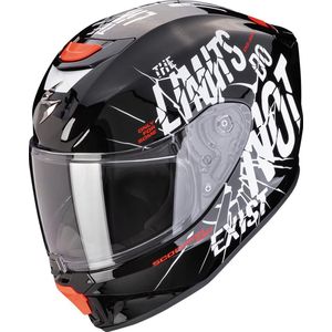Scorpion - EXO-JNR Boum - Helm - Zwart-Wit - Polycarbonaat